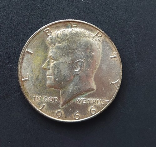 Half dollar silber - half,