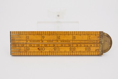 Antiker zollstock zoll - zollstock,, 24