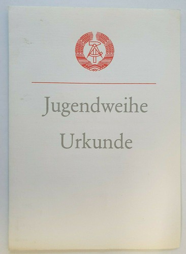 Original ddr jugendweihe - original,