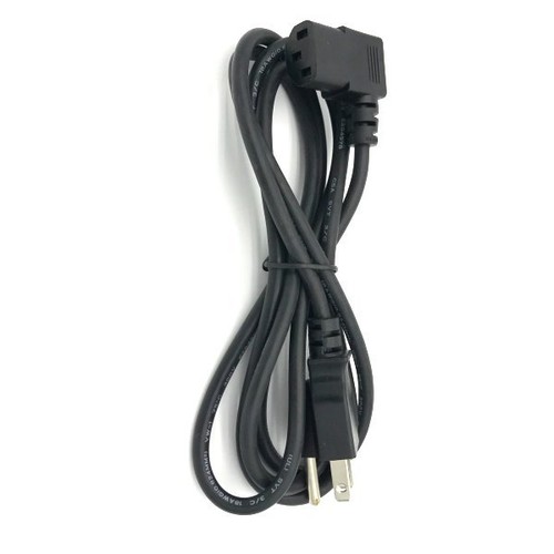 6ft power cord - 90°, hp