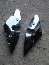 Hyosung GV 125 Aquila 2001-2004 Chromabdeckung Fußrsten Verkleidung Chrom Deckel