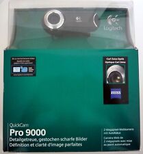 Logitech QuickCam Pro 9000 Autofocus USB Webcam, OVP, wie fabrikneu