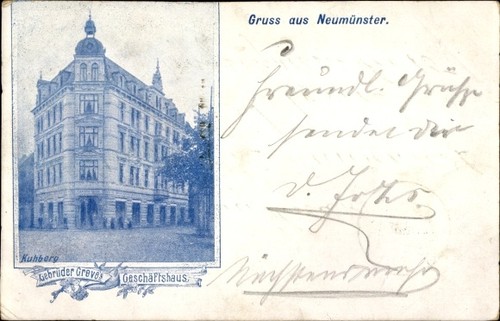 Neumünster holstein - ak, in