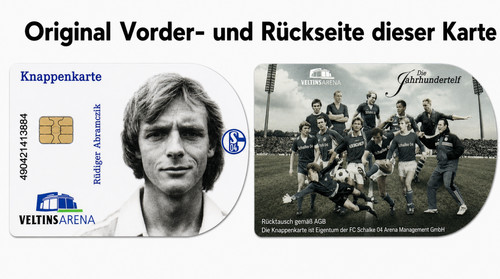 Knappenkarte schalke arena - arena, r