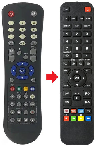 Fernbedienung geeignet für
