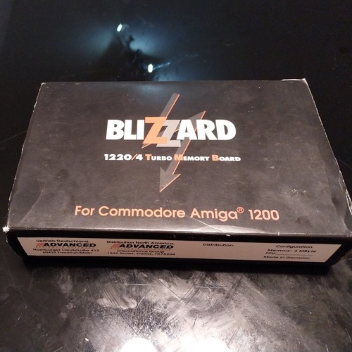 Blizzard 1220 turbo memory - blizzard,