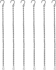 6 Stück Blumenampel Ketten