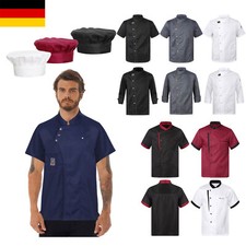 DE Herren Damen Kochjacke