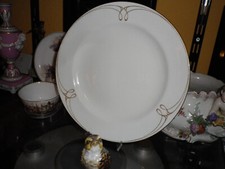 KPM Berlin Speiseteller Jugendstil Goldrelief um 1900