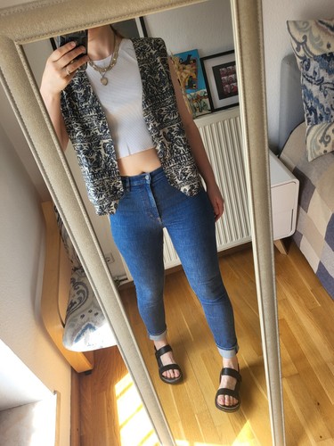 Skinny blue jeans cos - skinny,