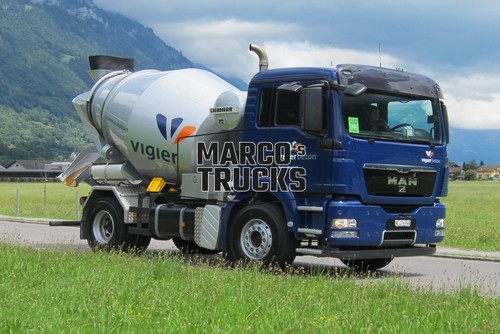 Lkw foto man tgs betonmischer - foto,