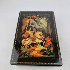 Vintage russische Lack Ware