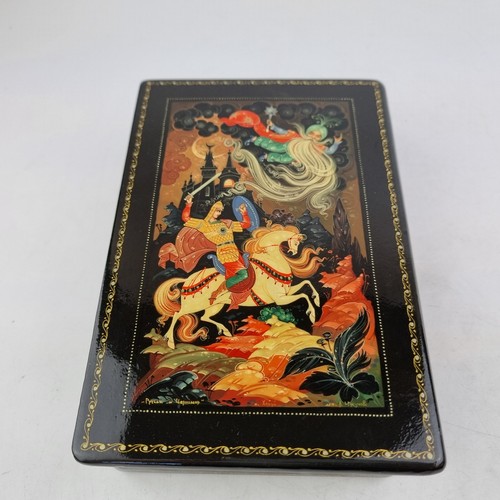 Vintage russische lack ware - russische,