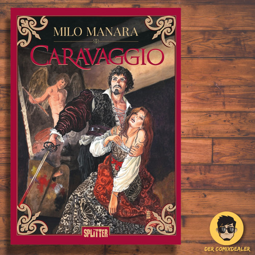 Caravaggio splitter comic - caravaggio, /