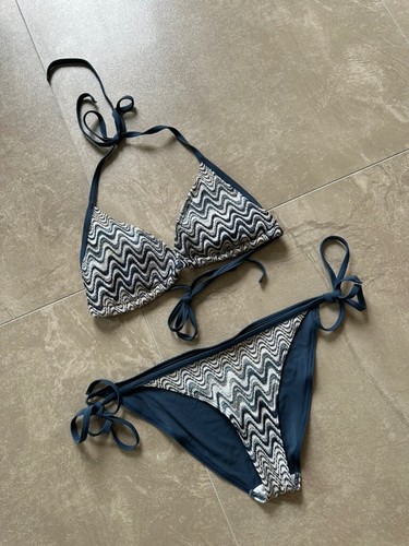 Blau weißer bikini - gr.,