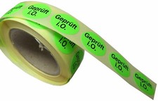 Geprüft i.o. Aufkleber 500