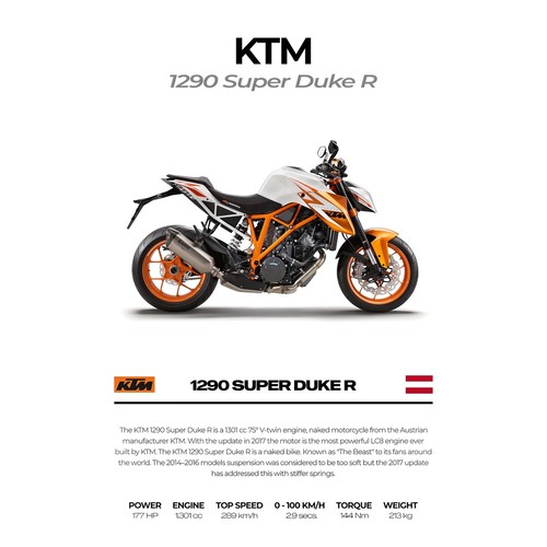 Ktm motorrad poster - motorrad, |