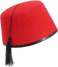 Rot fez quasten - 1,