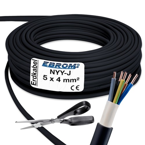 Nyy 5x4 mm - (5,85€/m),