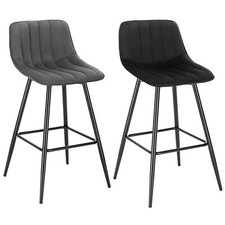 2xDesigner Barstuhl Barhocker