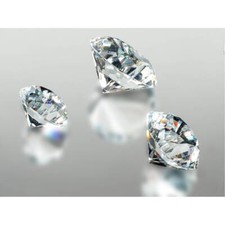 3er set deko diamanten klar - diamanten,