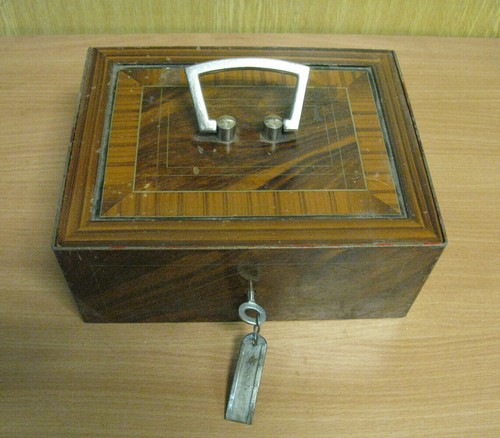 Alte geldkassette mit - alte, 1