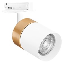 OSRAM TRACKLIGHT Schienensystem-Leuchtenkopf, gold/weiß, mit GU10-Sockel, kann
