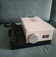 Revue 2100 Diaprojektor Grau Schwarz Quelle Funktioniert! Made in Germany