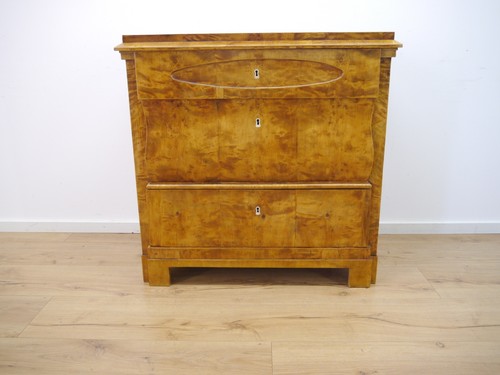 Biedermeier kommode birke - biedermeier,