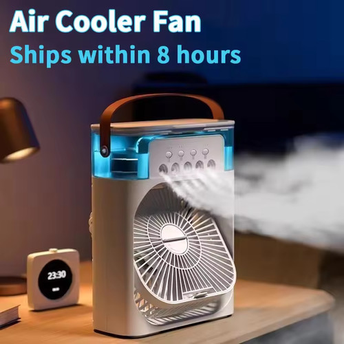 Mini air cooler fan - 3-in-1,