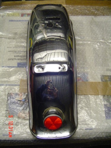 Honda 350 400 - cb, hinteres