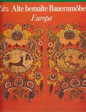 Alte bemalte Bauernmöbel 2 