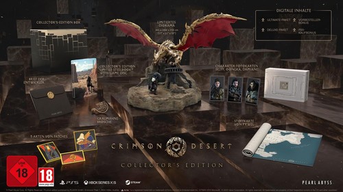 Crimson desert collector - desert, collector's