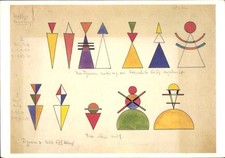 Künstler Ak Kandinsky, Wassily, Figuren zu Bild XVI - 4761809