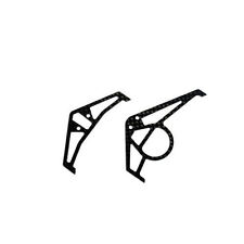 XTREME ESKY LAMA V3 HUBSCHRAUBER VERBESSERT GRAPHIT HECKAUSLEGER FIN SET ESL016