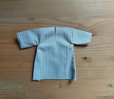 Kleid, lang BW-Stoff rosa gestreift, Gr. 6 (Bibl. Erzählfiguren) Egli-Figuren