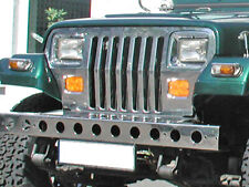 Kühlergrill Frontgril Grillblende Grill Edelstahl Jeep Wrangler YJ Bj. 87-95