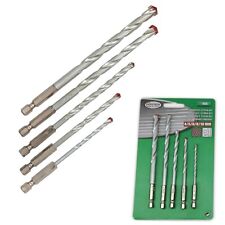 Steinbohrer Spiralbohrer Bohrersatz 4-10mm Bit Bohrer Set  5-tlg. Werkzeug