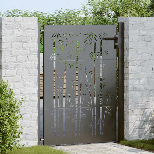 Gartentor bambus design - gartentor, bambus-design