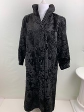 SchwarzEdel Persianer Swakara, sehr guter Zustand Größe 46 Echt Pelz  Pelzmantel