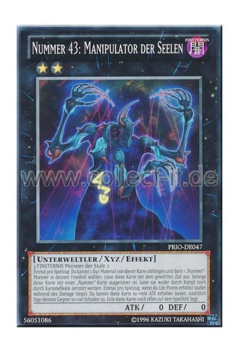 Yugioh prio de047 nummer - nummer, 43