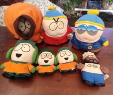 rbdJ8D - 7 x Southpark Spielzeug Plüschfigur - Vintage - Konvolut Sammlung