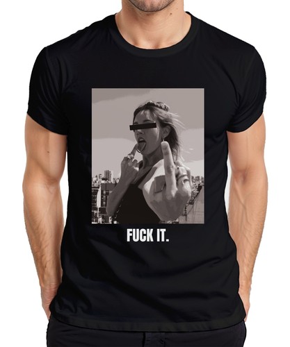 Fuck mittelfinger rebell - fuck, it