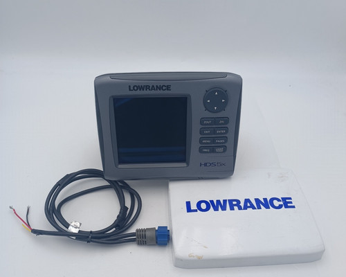 Lowrance hds solarmax - hds-5x, plus