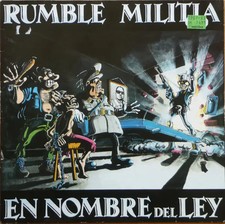 EP Rumble Militia En Nombre Del Ley NEAR MINT Atom H