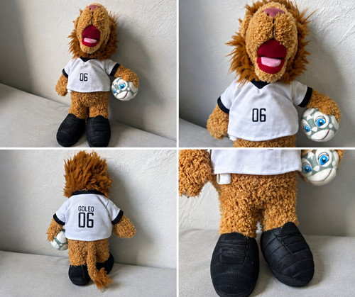 Plüschtier löwe goleo mit - löwe,