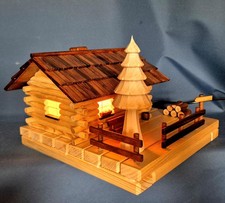 Großes 30cm Räucherhaus