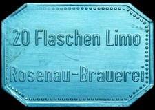 WERTMARKE: Marke "20 Flaschen