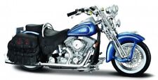 HARLEY-DAVIDSON FLSTS Heritage Softail Springer 1999 bluemetallic - Maisto 1:18