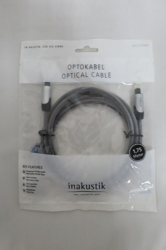 Inakustik white line optokabel - white,